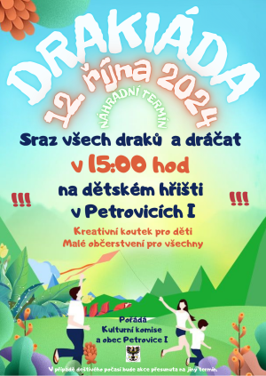 NÁHRADNÍ TERMÍN DRAKIÁDY  2024 1